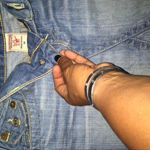 True Religion Denim Mini Skirt